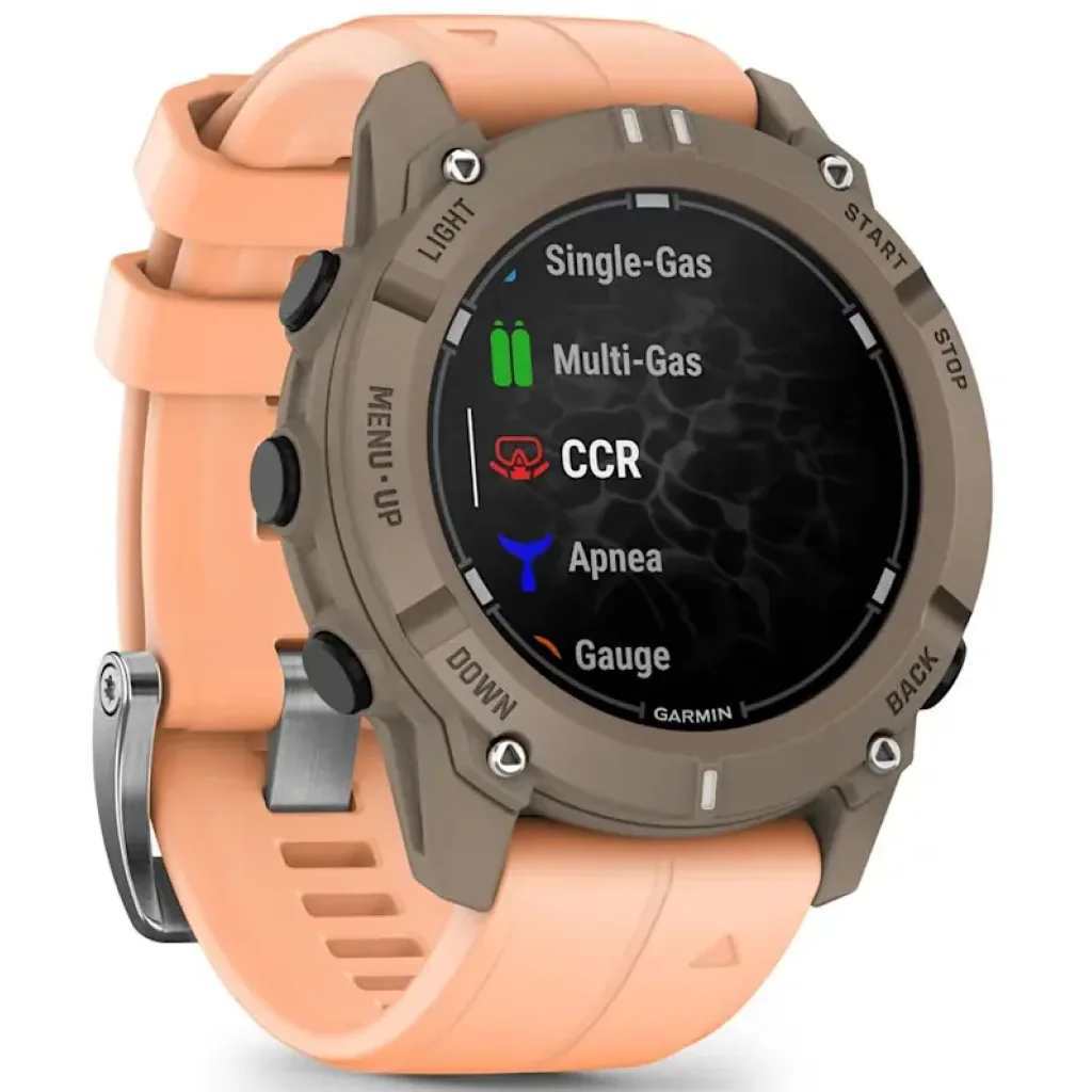 Смарт-годинник Garmin Descent G2 Paloma with Shell Pink Band (010-02986-01)