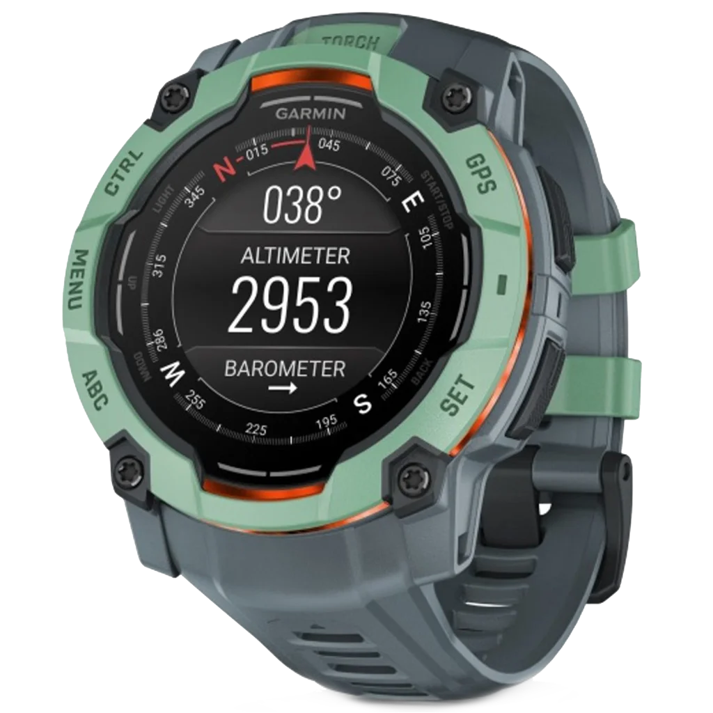 Смарт-годинник Garmin Instinct 3 50mm AMOLED Neo Tropic with Twilight Band (010-03020-01)