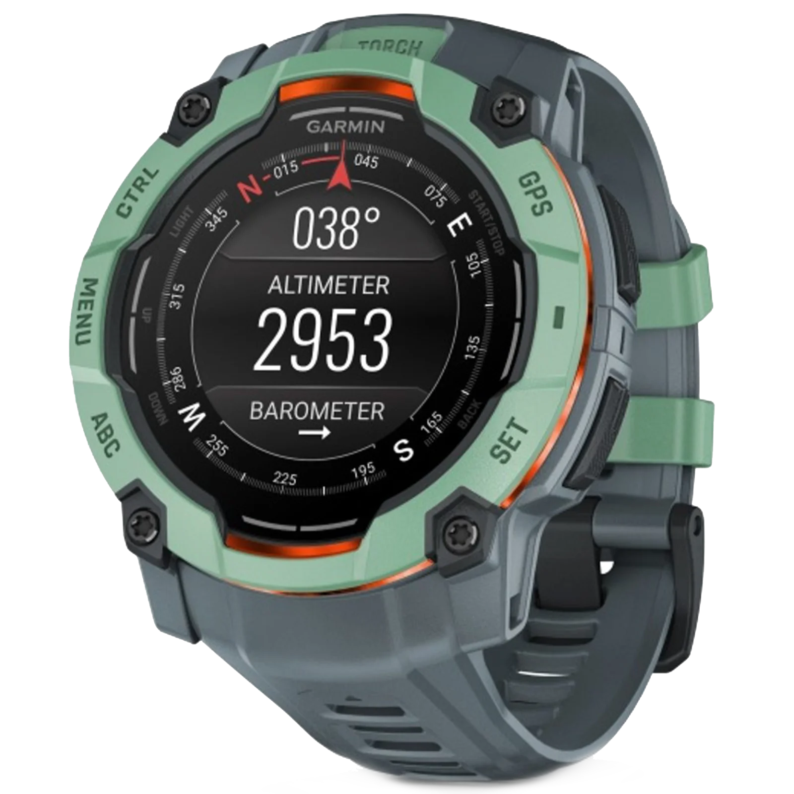 Смарт-годинник Garmin Instinct 3 50mm AMOLED Neo Tropic with Twilight Band (010-03020-01)