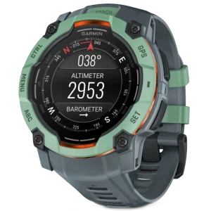 Колір ремінця: Сірий - Смарт-годинник Garmin Instinct 3 50mm AMOLED Neo Tropic with Twilight Band (010-03020-01)