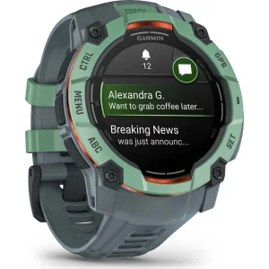 Смарт-годинник Garmin Instinct 3 50mm AMOLED Neo Tropic with Twilight Band (010-03020-01)