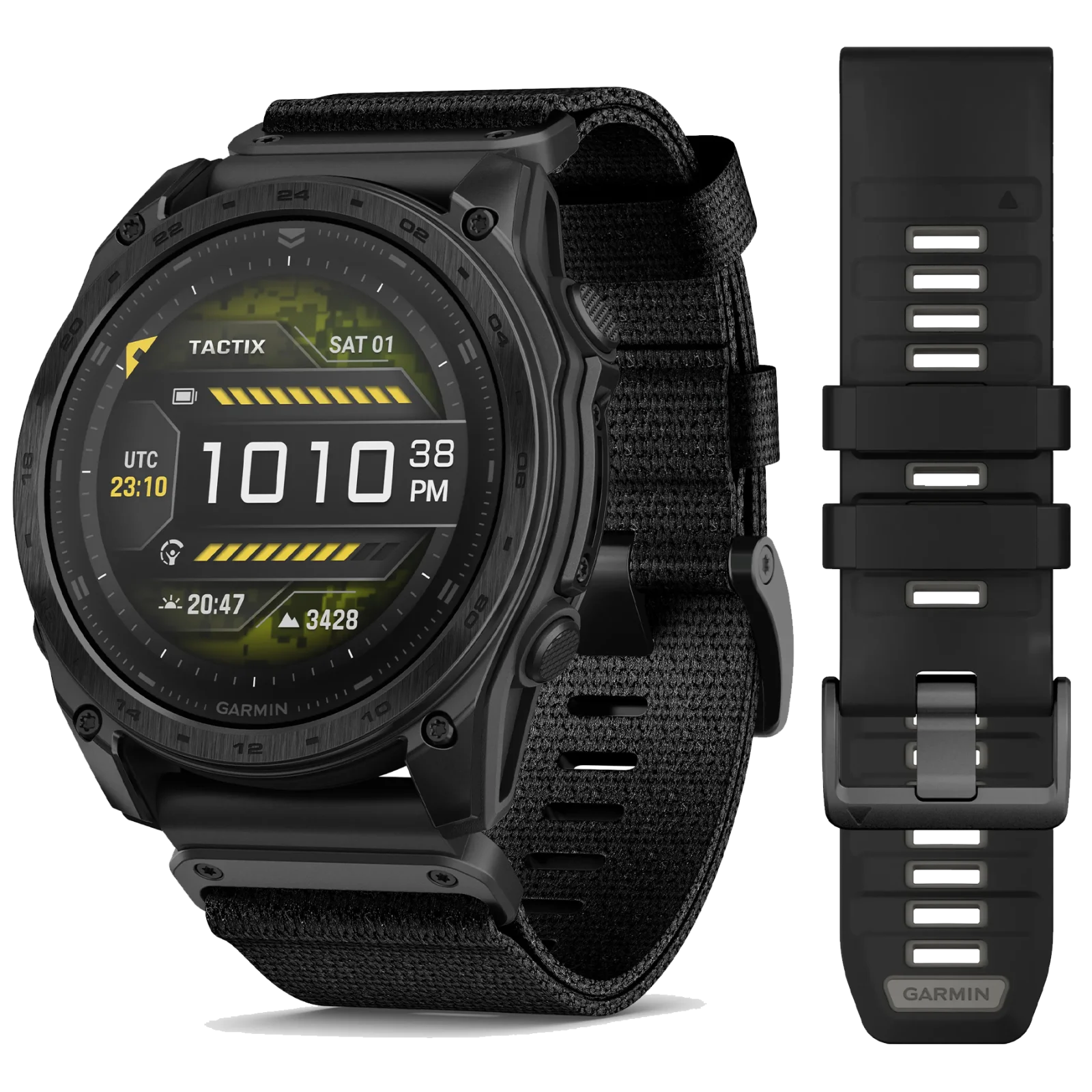 Смарт-годинник Garmin Tactix 8 51mm AMOLED Includes Applied Ballistics Ultralight Solver (010-03406-00/01)