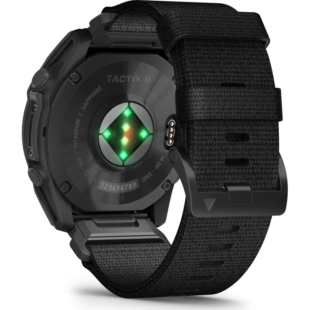 Смарт-годинник Garmin Tactix 8 51mm AMOLED Includes Applied Ballistics Ultralight Solver (010-03406-00/01)