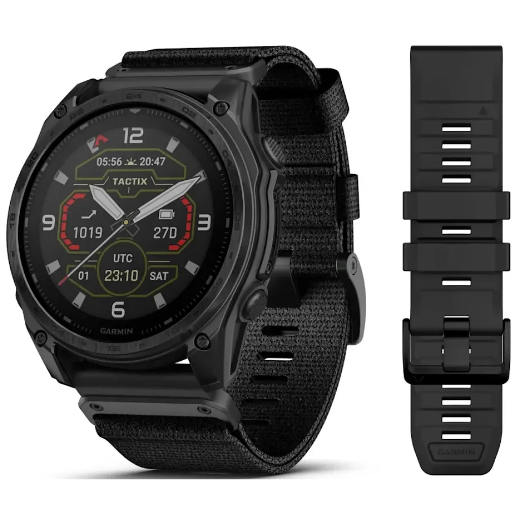 Смарт-часы Garmin Tactix 8 51mm Solar Includes Applied Ballistics Ultralight Solver (010-03407-00/01)