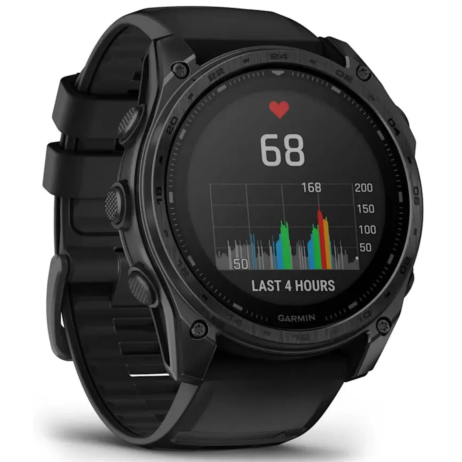 Смарт-годинник Garmin Tactix 8 51mm Solar Includes Applied Ballistics Ultralight Solver (010-03407-00/01)