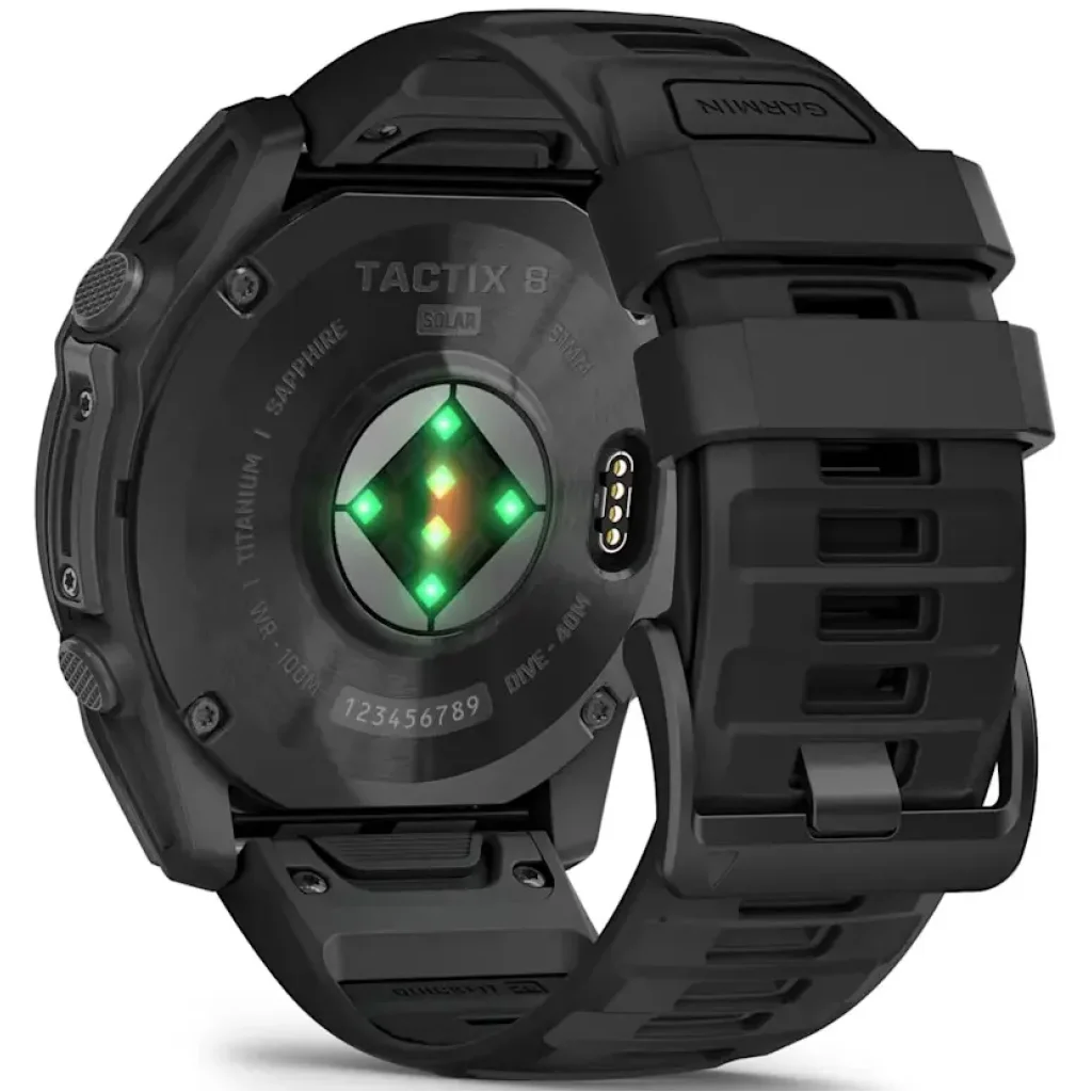 Смарт-часы Garmin Tactix 8 51mm Solar Includes Applied Ballistics Ultralight Solver (010-03407-00/01)