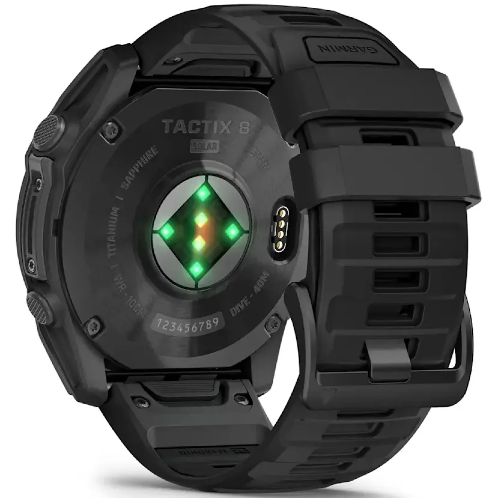 Смарт-годинник Garmin Tactix 8 51mm Solar Includes Applied Ballistics Ultralight Solver (010-03407-00/01)