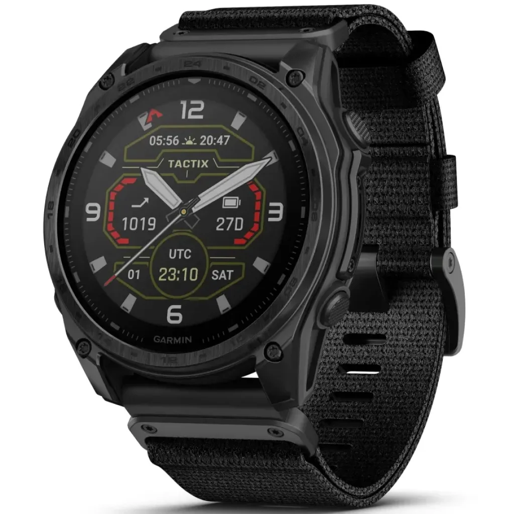 Смарт-часы Garmin Tactix 8 51mm Solar Elite Includes Applied Ballistics Elite Solver (010-03407-10/11)