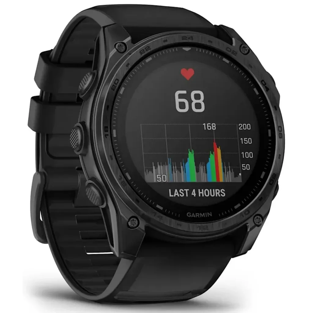 Смарт-часы Garmin Tactix 8 51mm Solar Elite Includes Applied Ballistics Elite Solver (010-03407-10/11)