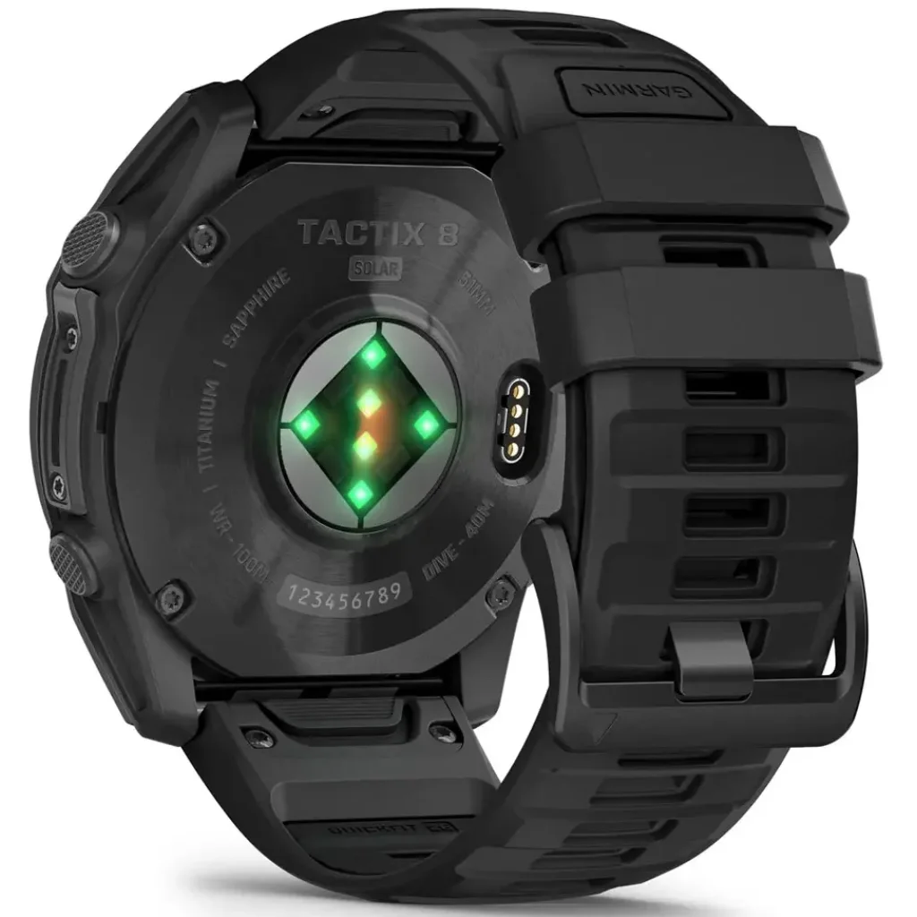 Смарт-часы Garmin Tactix 8 51mm Solar Elite Includes Applied Ballistics Elite Solver (010-03407-10/11)