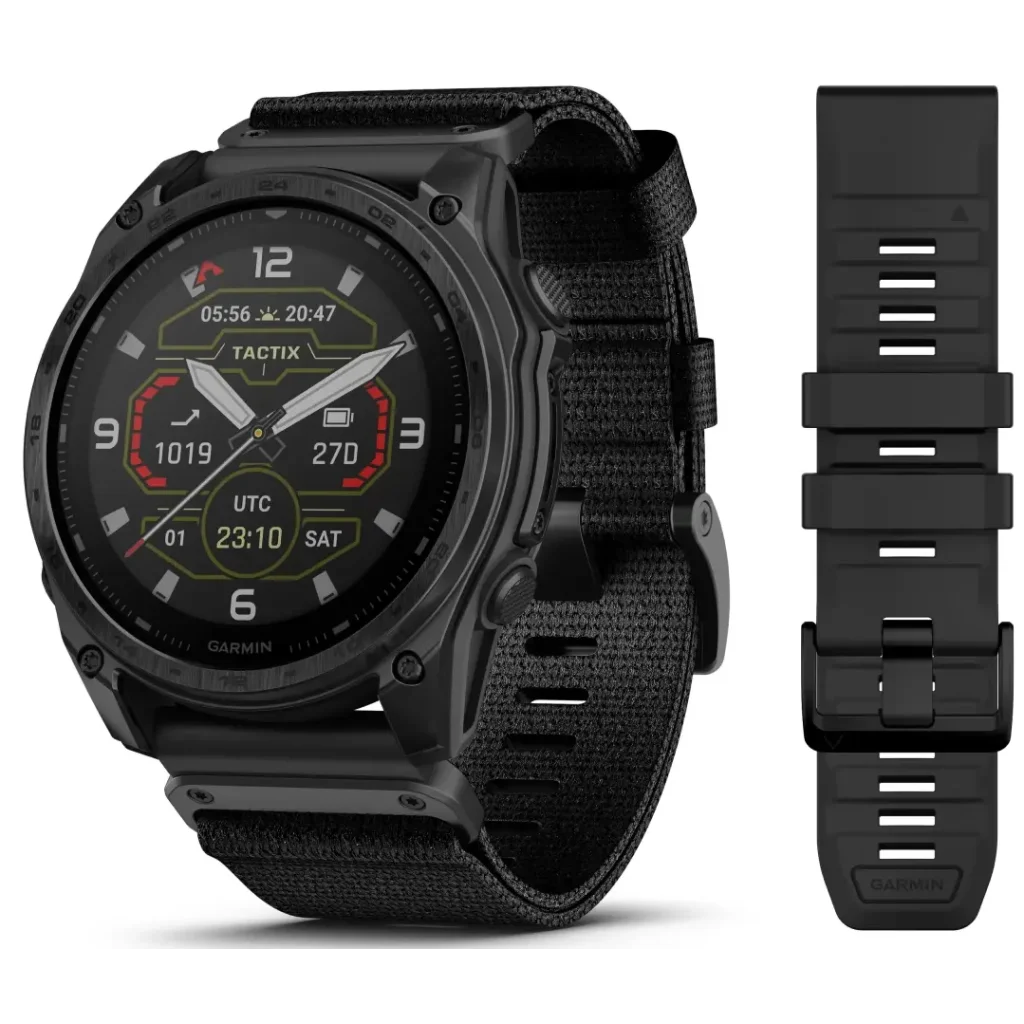 Смарт-часы Garmin Tactix 8 51mm Solar Elite Includes Applied Ballistics Elite Solver (010-03407-10/11)