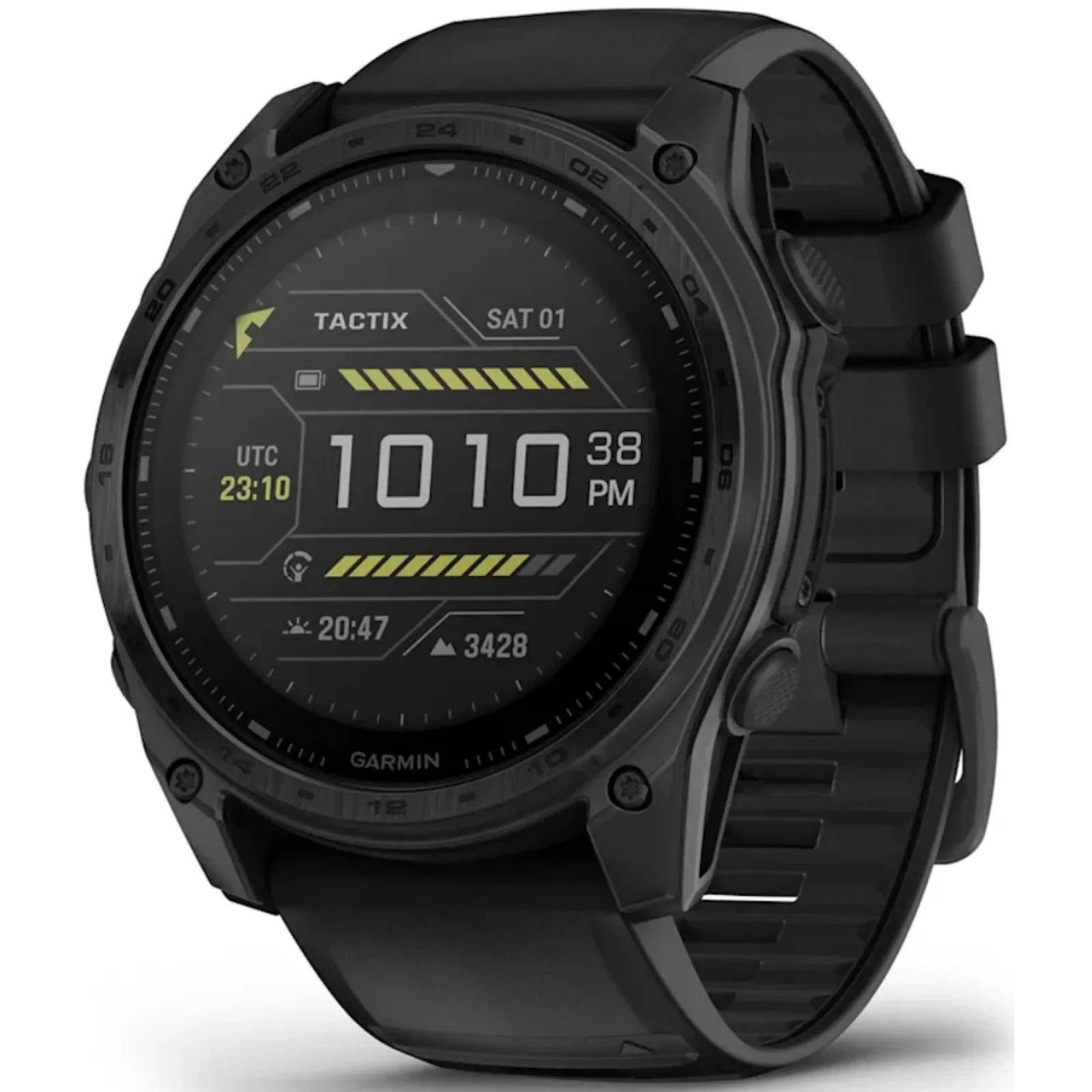 Смарт-часы Garmin Tactix 8 51mm Solar Elite Includes Applied Ballistics Elite Solver (010-03407-10/11)
