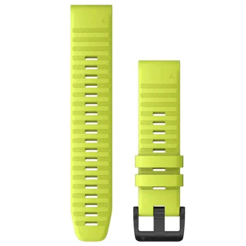 Ремінець Garmin QuickFit 22 Watch Bands Amp Yellow Silicone (010-12863-04)