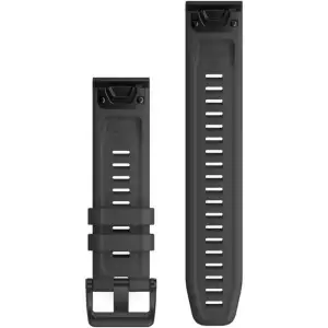 Ремінець Garmin QuickFit 22 Watch Bands Slate Grey Silicone (010-12863-22)