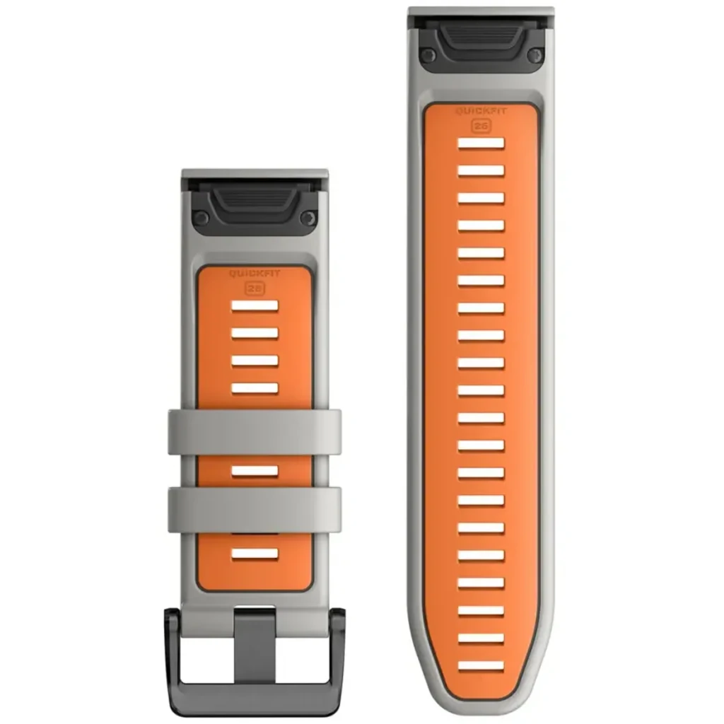 Ремінець Garmin QuickFit 26 Watch Bands Silicone Captain Ember/Orange (010-12864-01)