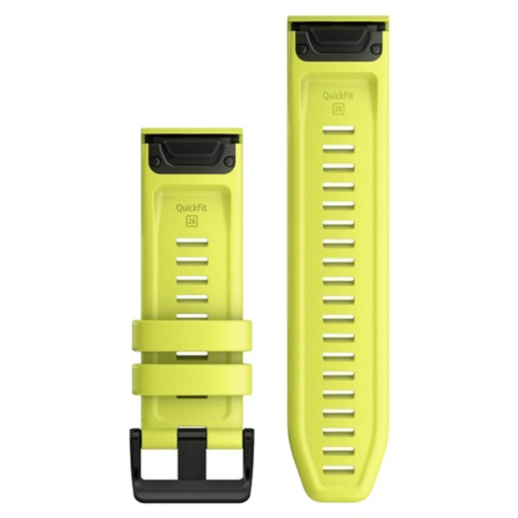 Ремінець Garmin QuickFit 26 Watch Bands Silicone Amp Yellow (010-12864-04)