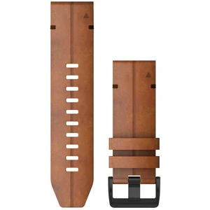 Ремінець Garmin QuickFit 26 Watch Bands Leather Chestnut (010-12864-05)