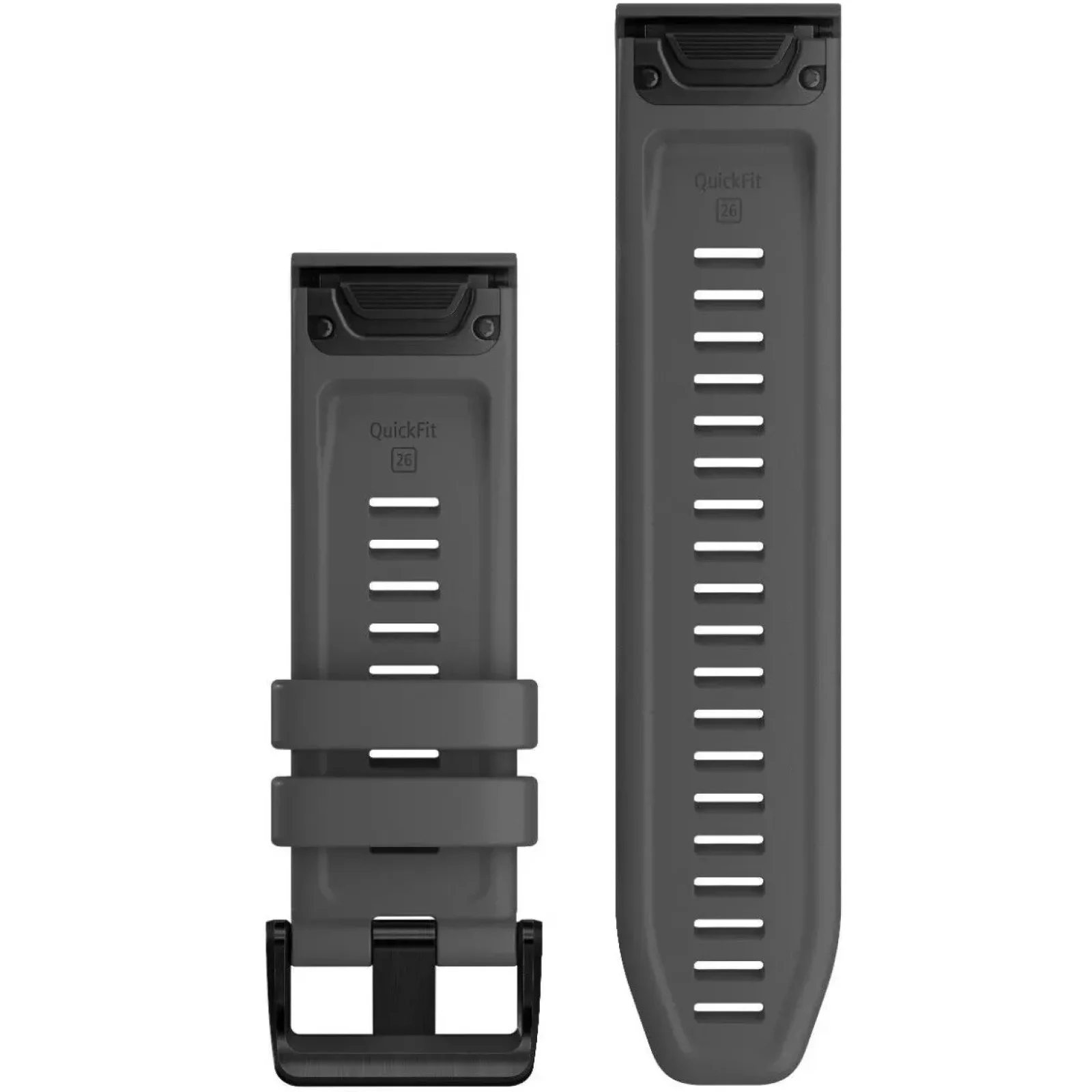 Ремінець Garmin QuickFit 26 Watch Bands Silicone Slate Gray (010-12864-20)