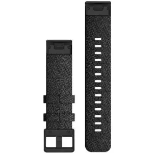 Ремінець Garmin QuickFit 20 Watch Bands Heathered Black Nylon with Black Hardware (010-12875-00)