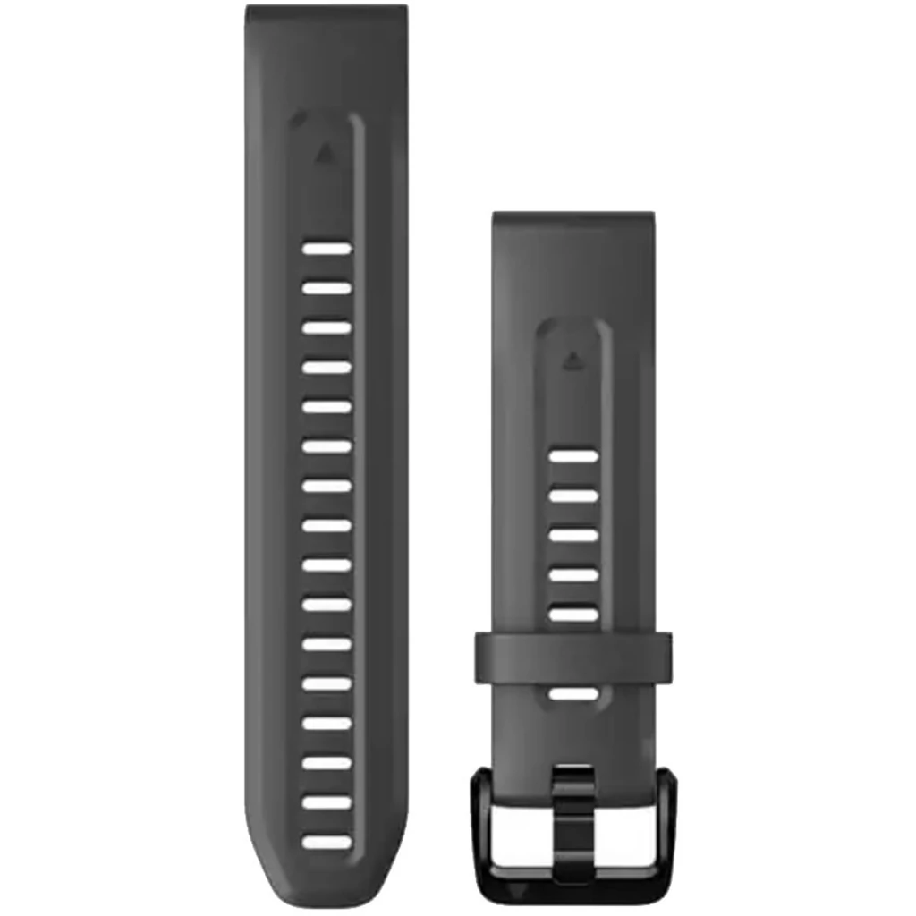 Ремешок Garmin QuickFit 20 Watch Bands Graphite Silicone (010-13102-01)
