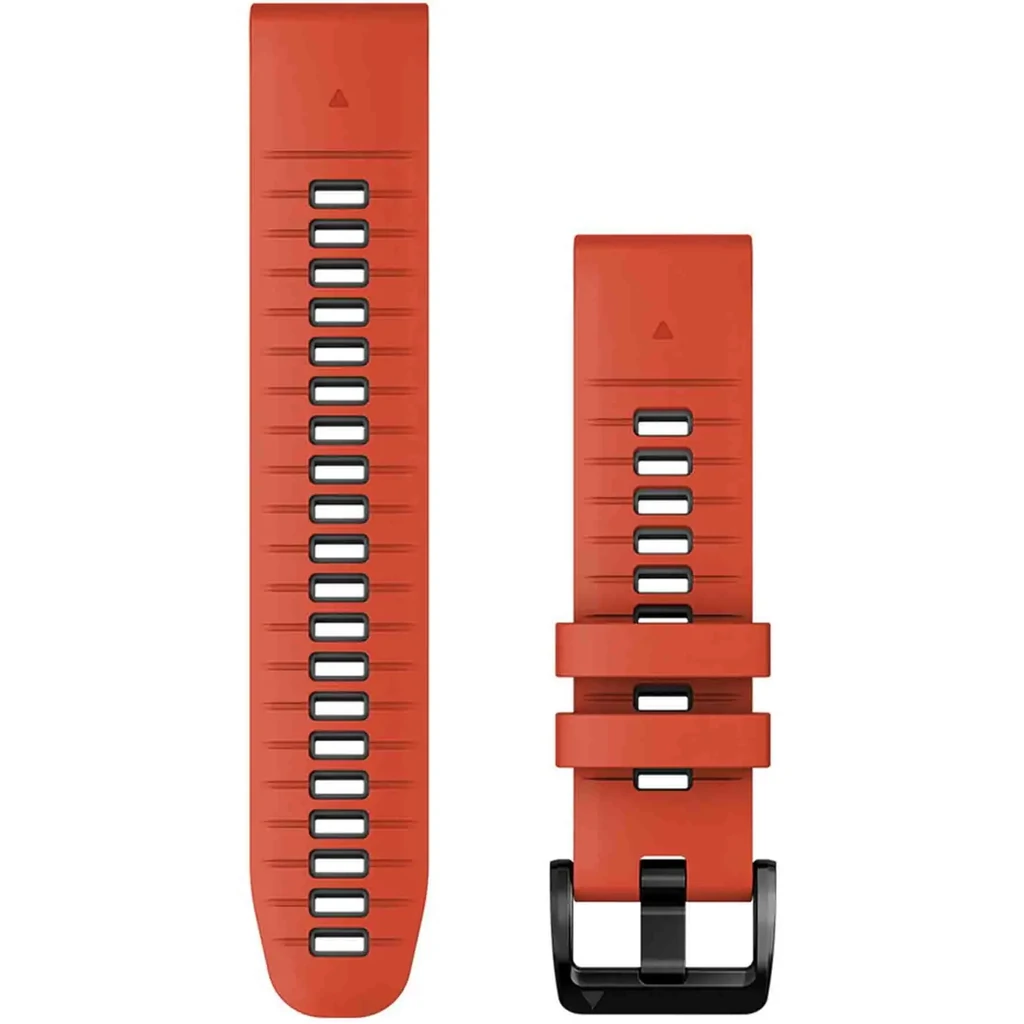 Ремінець Garmin QuickFit 22 Watch Bands Flame Red/Graphite (010-13280-04)