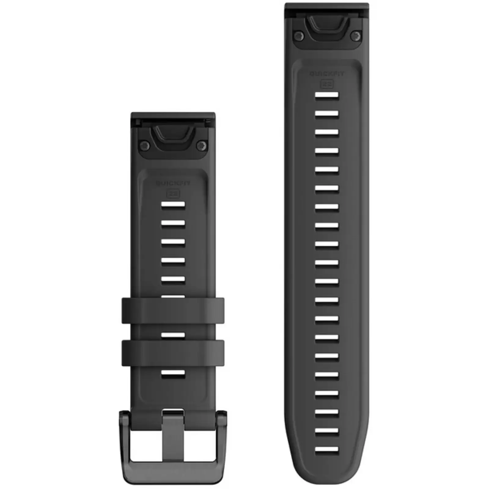 Ремінець Garmin QuickFit 22 Watch Bands Graphite Silicone (010-13280-09)