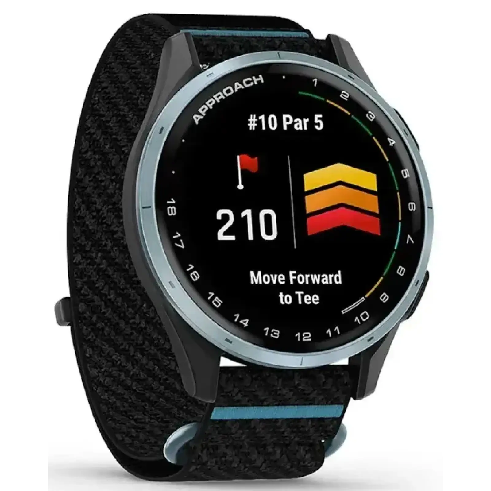 Смарт-часы Garmin Approach J1 Cloud Blue with Black/Azure Band (010-03898-00)