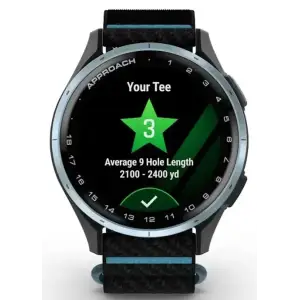 Смарт-часы Garmin Approach J1 Cloud Blue with Black/Azure Band (010-03898-00)