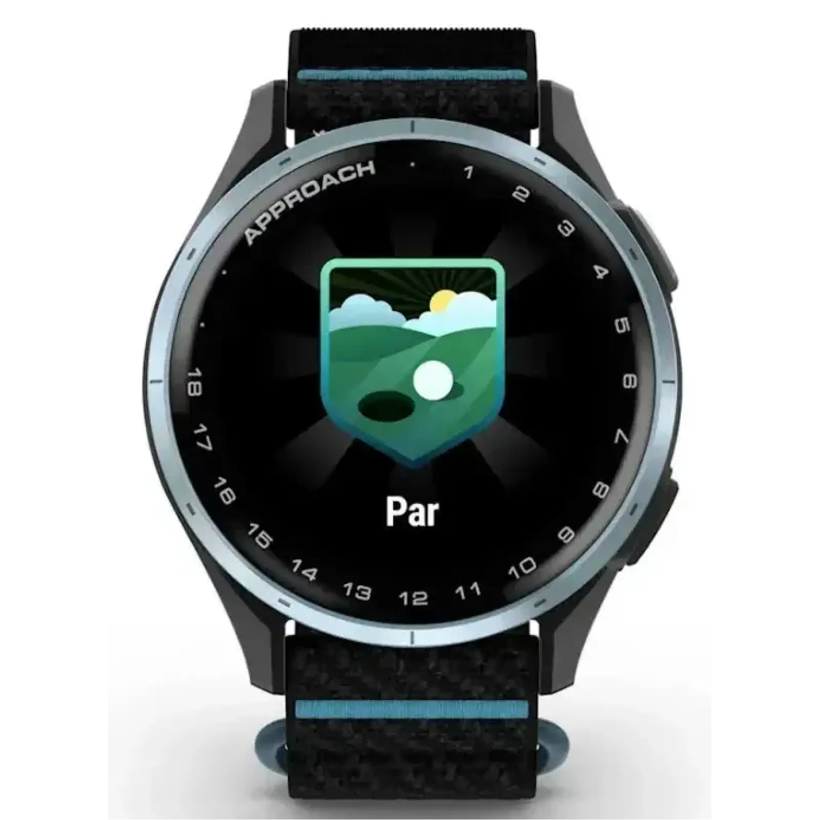 Смарт-часы Garmin Approach J1 Cloud Blue with Black/Azure Band (010-03898-00)