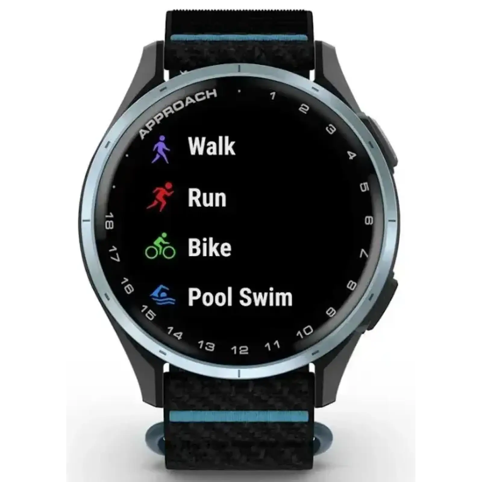 Смарт-часы Garmin Approach J1 Cloud Blue with Black/Azure Band (010-03898-00)