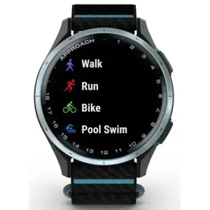 Смарт-часы Garmin Approach J1 Cloud Blue with Black/Azure Band (010-03898-00)