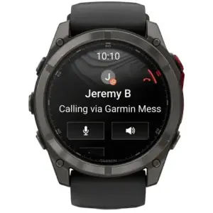 Смарт-годинник Garmin Fenix 8 Pro 51 mm MicroLED Carbon Gray Titanium with Black/Pebble Gray (010-03380-00/01)