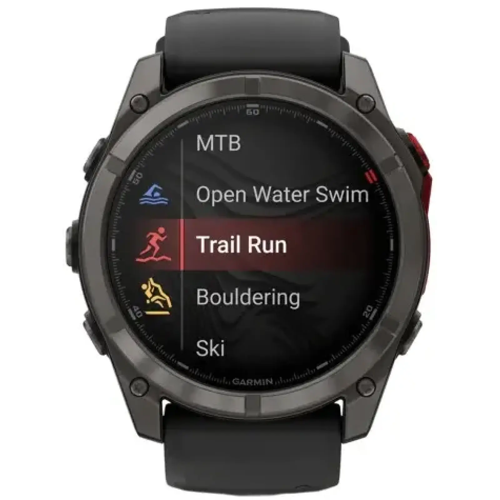 Смарт-годинник Garmin Fenix 8 Pro 51 mm MicroLED Carbon Gray Titanium with Black/Pebble Gray (010-03380-00/01)