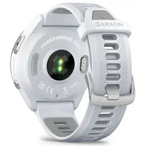 Смарт-годинник Garmin Forerunner 965 Titanium Bezel with Whitestone Case and Whitestone/Powder Gray Silicone Band (010-02809-01/11)