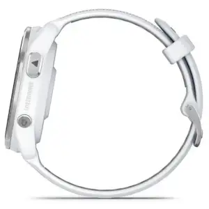 Смарт-годинник Garmin Forerunner 965 Titanium Bezel with Whitestone Case and Whitestone/Powder Gray Silicone Band (010-02809-01/11)