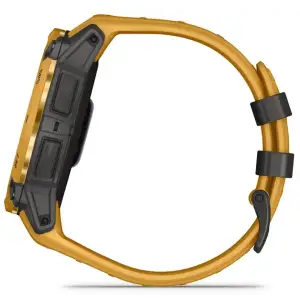 Смарт-годинник Garmin Instinct 3 50mm Solar Sunburst with Sunburst/Gray Band (010-02935-02/42)