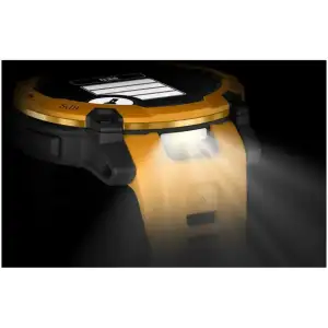Смарт-годинник Garmin Instinct 3 50mm Solar Sunburst with Sunburst/Gray Band (010-02935-02/42)