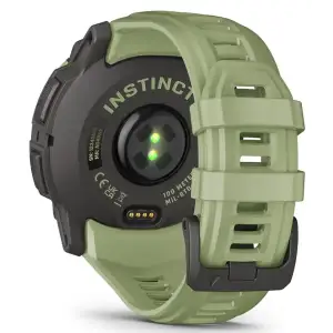Смарт-годинник Garmin Instinct 3 50mm AMOLED Green with Fern Green Band (010-03020-02)