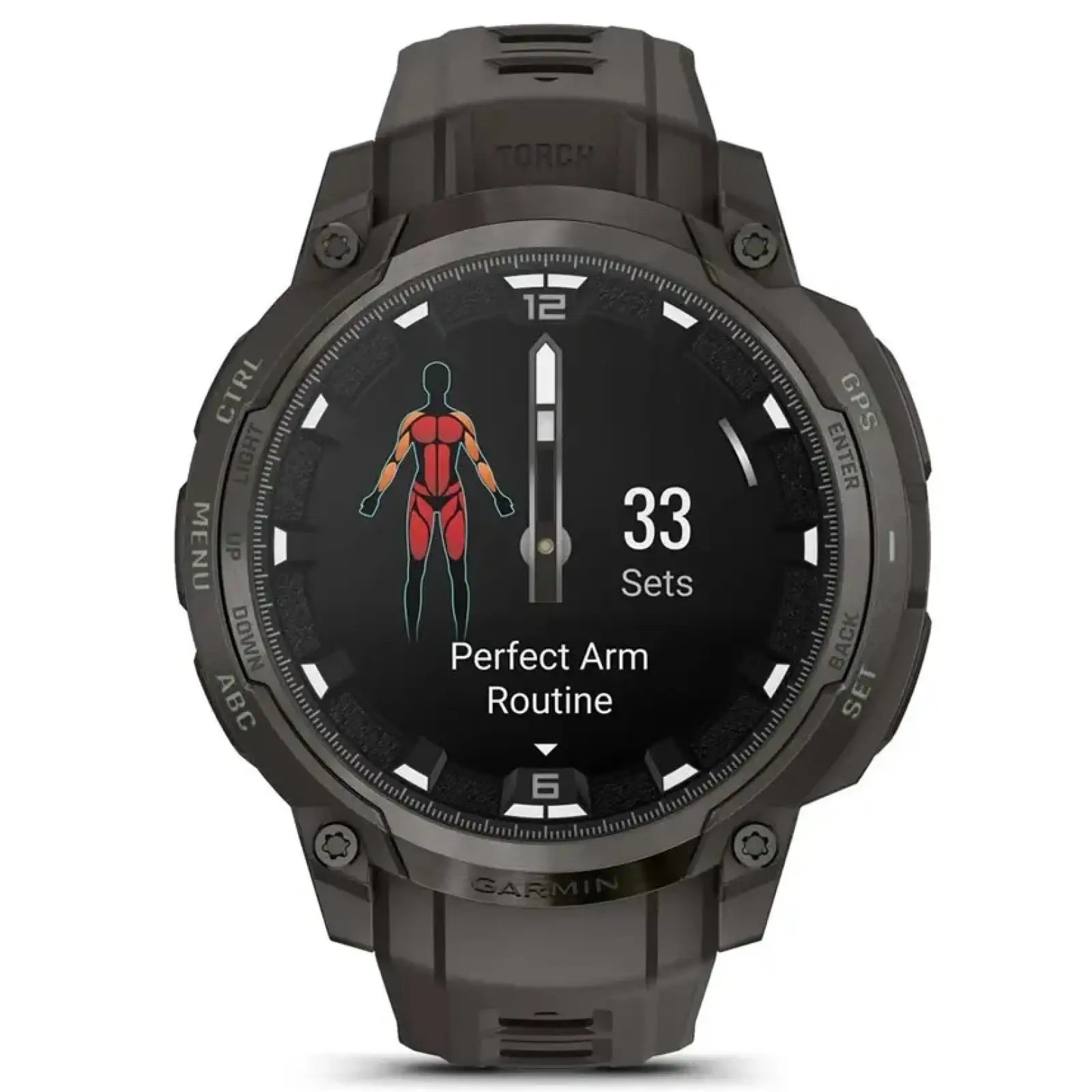 Смарт-годинник Garmin Instinct Crossover AMOLED Charcoal (010-03398-00)