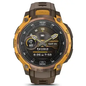 Смарт-годинник Garmin Instinct Crossover AMOLED Bronze/Sunburst (010-03398-01)