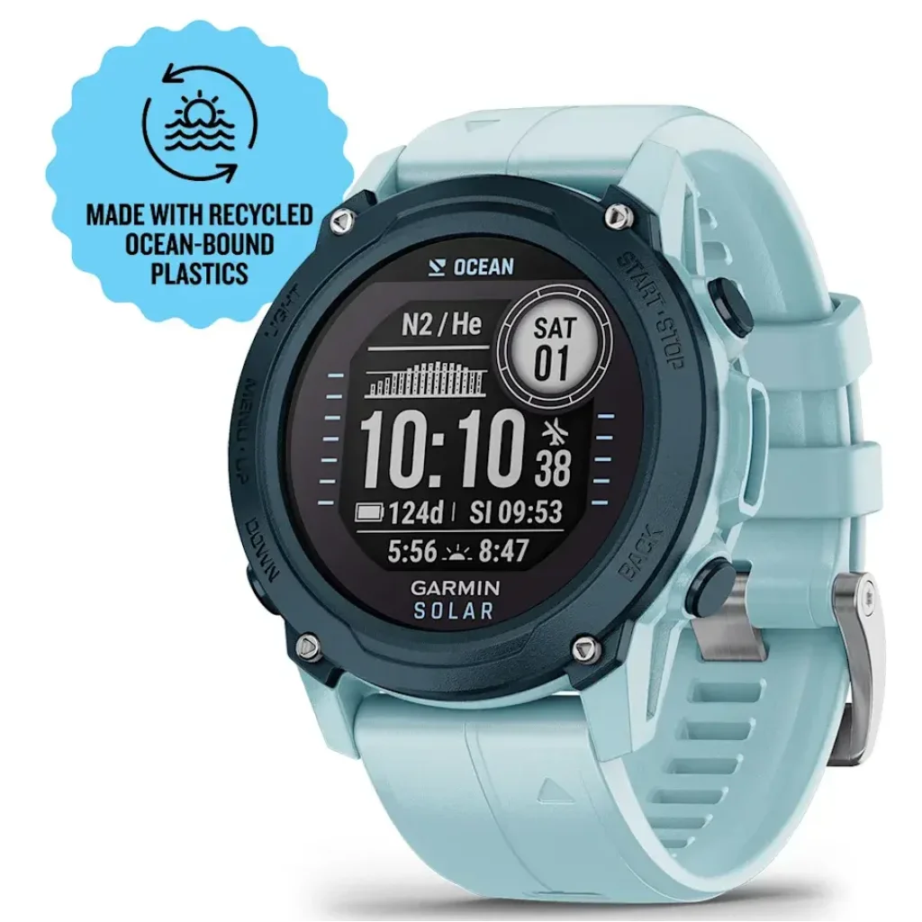 Смарт-годинник Garmin Descent G1 Solar Ocean Edition (010-02604-04)