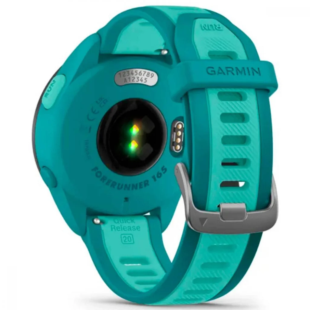 Смарт-часы GARMIN Forerunner 165 Music Turquoise/Aqua (010-02863-32/B2)