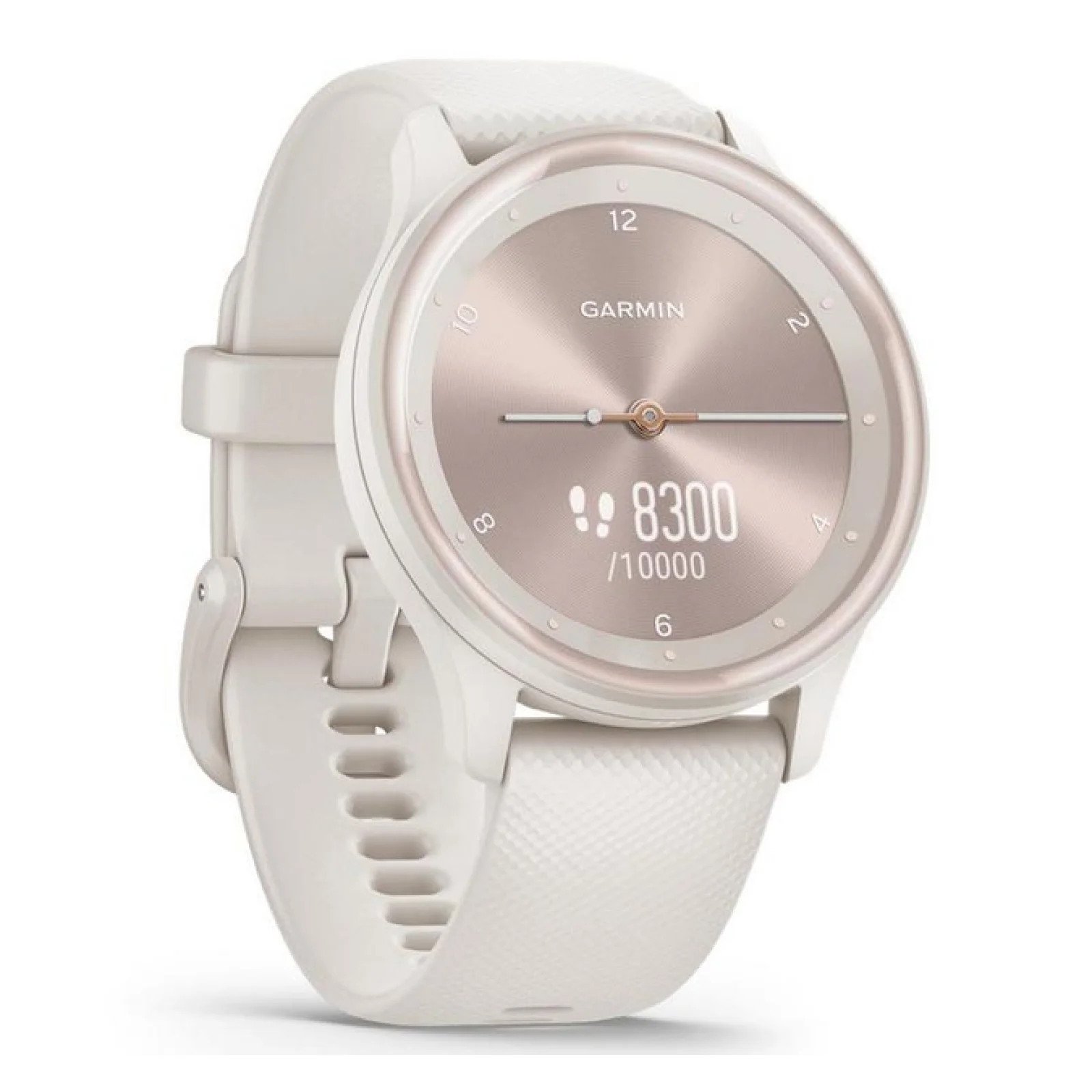Смарт-годинник Garmin Vivomove Sport Ivory Case and Silicone Band with Peach Gold Accents (010-02566-01)