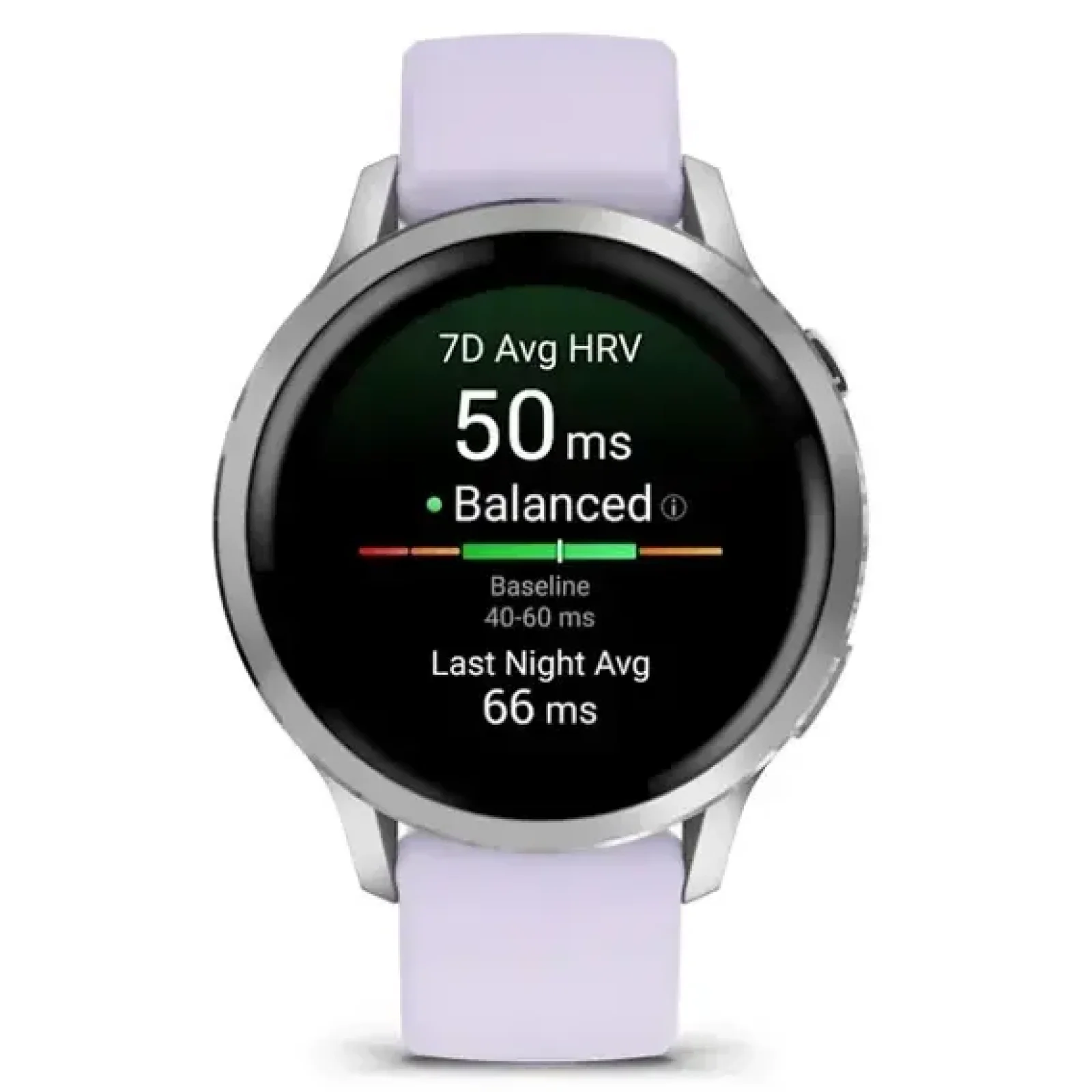 Смарт-годинник Garmin Venu 4 41mm Silver with Periwinkle Silicone Band (010-03013-01)