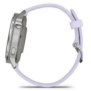 Смарт-годинник Garmin Venu 4 41mm Silver with Periwinkle Silicone Band (010-03013-01)