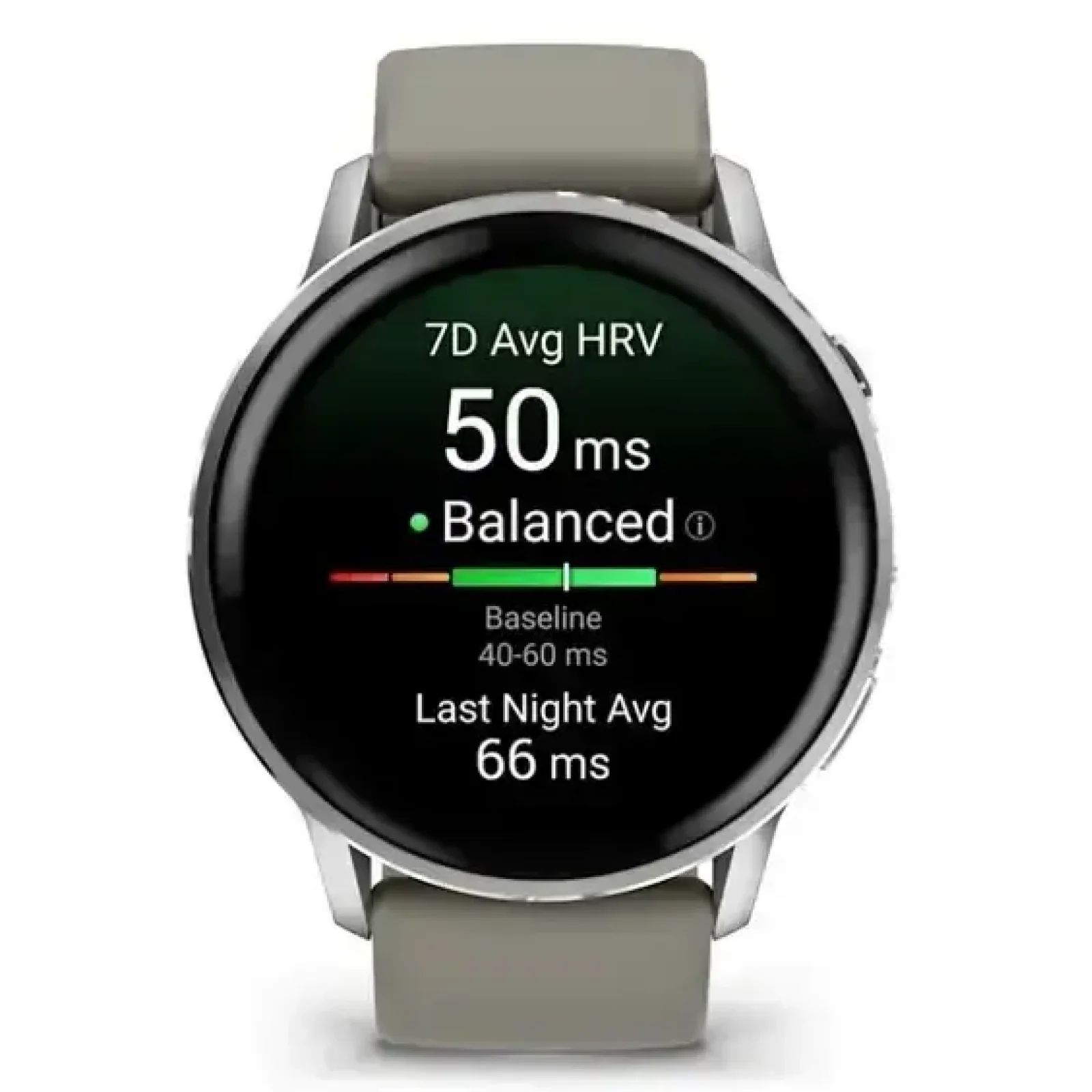 Смарт-годинник Garmin Venu 4 45mm Silver with Silver Gray Silicone Band (010-03014-01)