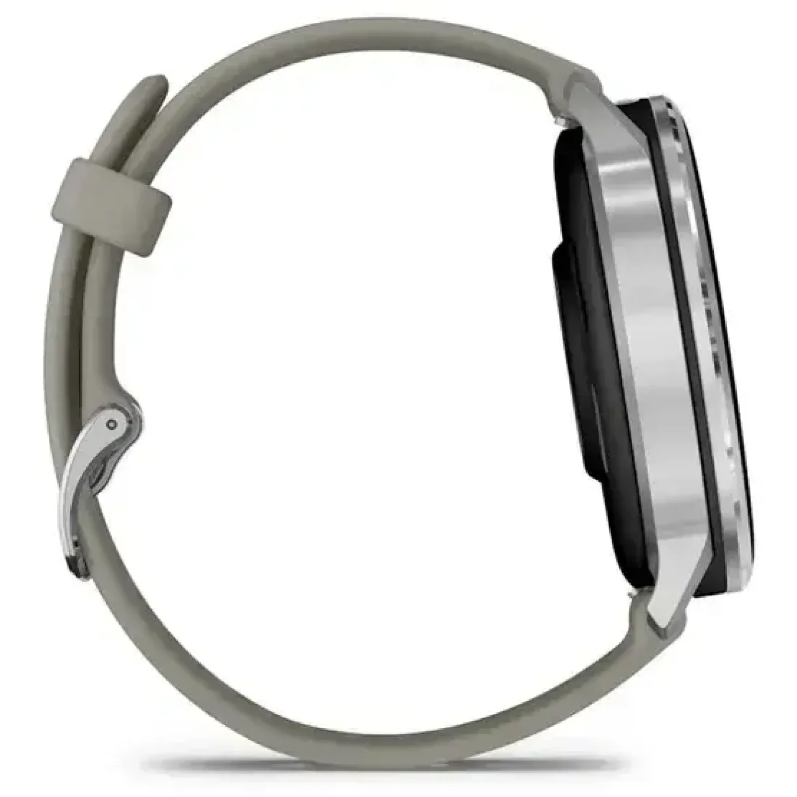 Смарт-годинник Garmin Venu 4 45mm Silver with Silver Gray Silicone Band (010-03014-01)