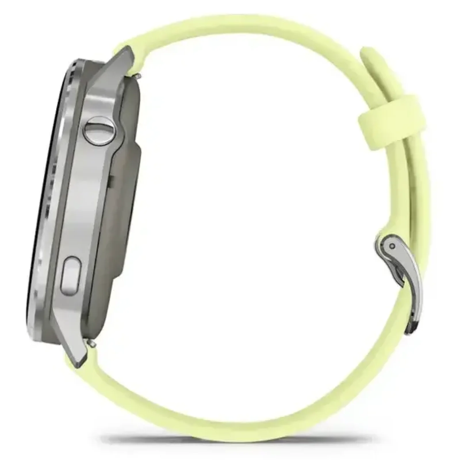 Смарт-годинник Garmin Venu 4 45mm Silver with Citron Silicone Band (010-03014-02)