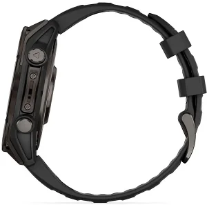 Смарт-часы Garmin Fenix 8 Pro 47 mm AMOLED Carbon Gray DLC Titanium with Black/Pebble Gray (010-03198-00/01)