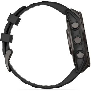 Смарт-часы Garmin Fenix 8 Pro 47 mm AMOLED Carbon Gray DLC Titanium with Black/Pebble Gray (010-03198-00/01)